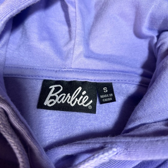 Barbie Crop Hoodie/Swratshirt Size Small - Picture 4 of 4